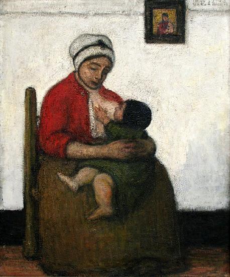 Jakob Smits Great Red Maternity oil painting image
